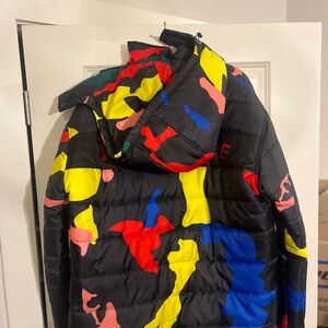 Mens xxl Camo puffer jacket